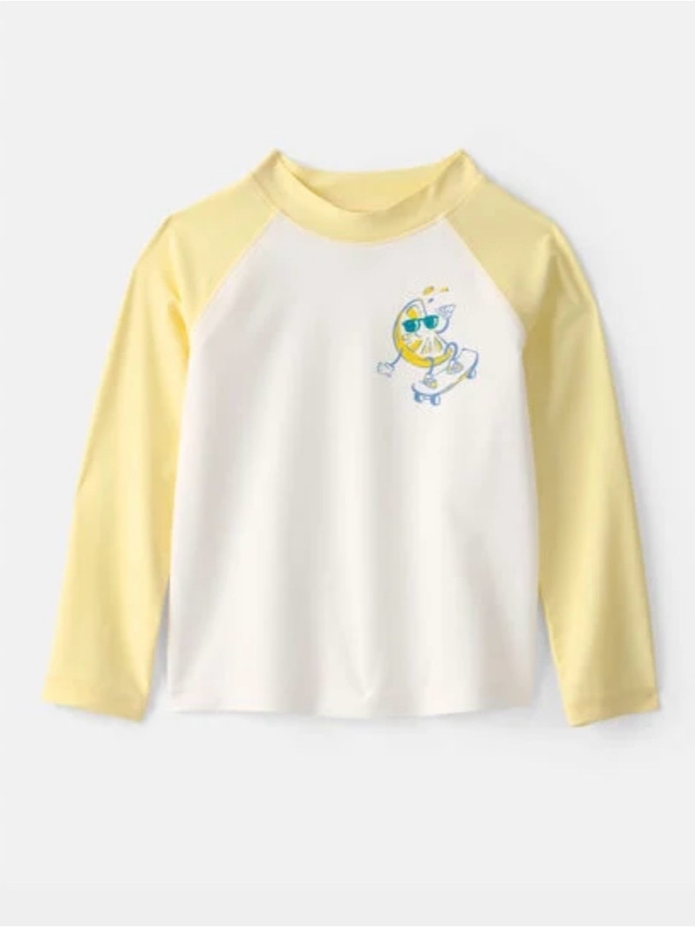 Carter’s Lemon Rash Guard Swim Set in 4T - Picture 2 of 7